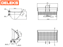 schaufel für minibagger m100 600st