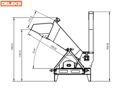 häcksler schredder dk1000