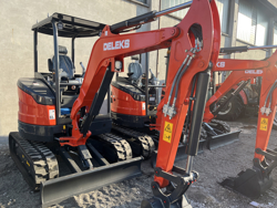 minibagger mit zubehör 2.7 ton mod s280 kubota