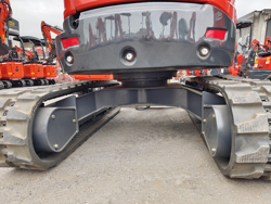 minibagger mit zubehör 2.7 ton mod s280 kubota