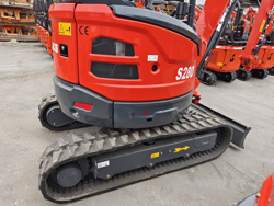 minibagger mit zubehör 2.7 ton mod s280 kubota