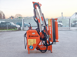 hydraulischer böschungsmulcher mit auslegearm für traktor mod airone