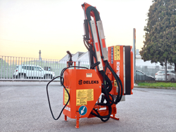 hydraulischer böschungsmulcher mit auslegearm für traktor mod airone