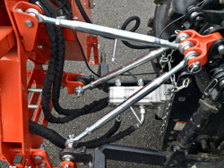 hydraulischer böschungsmulcher mit auslegearm für traktor mod airone