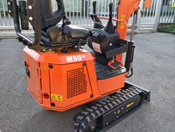 minibagger mit zubehör mod m90se