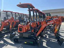 minibagger mit zubehör 1 ton mod m120