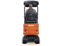 minibagger mit zubehör 1.2ton mod e120