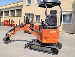 minibagger mit zubehör 1.2ton mod e120