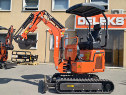minibagger mit zubehör 1.2ton mod e120