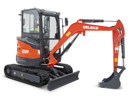 minibagger mit zubehör 2.8 ton mod s280ck