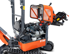 minibagger mit zubehör 1 ton mod s100a