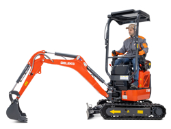 minibagger mit zubehör 1 ton mod s100
