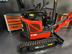 minibagger mit zubehör 1 ton mod s100