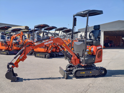minibagger mit zubehör 1 ton mod m100se