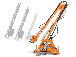 hydraulischer arm mit 130cm mähbalken mod falco