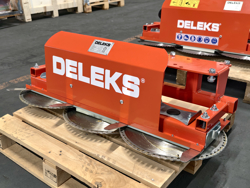 hydraulische astsage mit 3 sageblattern hrdisc3
