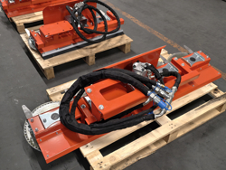 hydraulische astsage mit 5 sageblattern hrdisc5