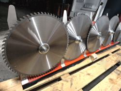 hydraulische astsage mit 5 sageblattern cutter5