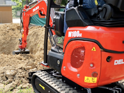 minibagger mit zubehör 1 ton mod m100se
