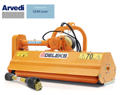 schlegelmulcher 140cm mit seitenverstellung für leichte ausführung mod lince sp140h