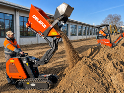 minidumper mit kubota m8000