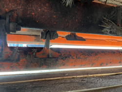 schlegelmulcher mit hammerschlegel für traktoren wie z b kubota iseki yanmar 120 cm mod lince 120 generaluberholt 90