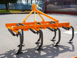 cultivator with duck foot tynes working width 165cm cultivator for agricultural tractore mod de 165 7 v