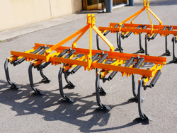 cultivator 215cm tiller with springs for soil preparation mod de 215 9 v