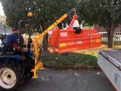 hydraulic crane for small tractors el 200