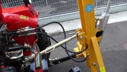 hydraulic crane for agricultural tractor el 500