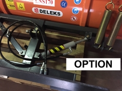 light snow plow for skid steer loaders lns 170 m