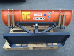 light snow plow for skid steer loaders lns 190 m