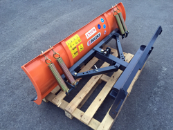 light snow plow for skid steer loaders lns 190 m