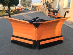 snowplough for up to 3 0 ton skid steer loaders lnv 200 m