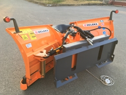 snowplough for up to 3 0 ton skid steer loaders lnv 200 m