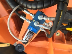 snowplough for up to 3 0 ton skid steer loaders lnv 200 m