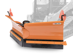 snowplough for up to 3 0 ton skid steer loaders lnv 300 m