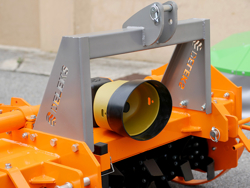 heavy rotavator tiller for tractors working width 150cm mod dfh 150