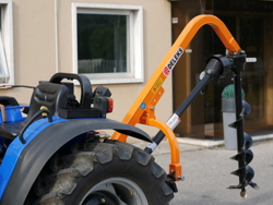post hole digger for tractor with pto shaft mod l 50