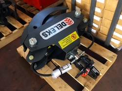 log grapple with rotator for mini diggers and forest cranes dk 10 gr 10