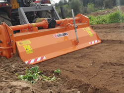 heavy rotavator tiller for tractors working width 150cm mod dfh 150