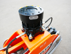 log grapple with fixed rotator for quick linkage dk 16 gr 55ff