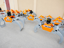 log grapple with fixed rotator for quick linkage dk 16 gr 55ff