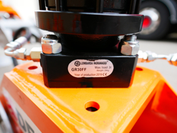 log grapple with fixed rotator for quick linkage dk 11 gr 30ff