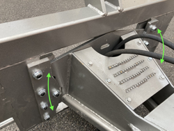 snowblade with 3 point linkage for tractor ln 250 c