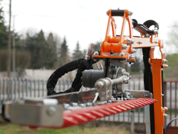 tractor mounted hedge cutter airone 130 tr
