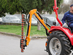 tractor mounted hedge cutter airone 180 tr