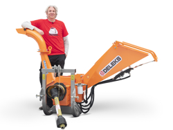 drum bio wood chipper for tractor dk 1300