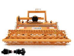 adjustable stone burier for tractors rotary tiller dfu 100