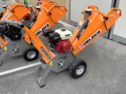 petrol chipper shredder dk 500 lf